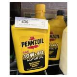 14 Qts. of Pennzoil 10W-40 Motor Oil