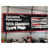 Champion Vinyl Sign