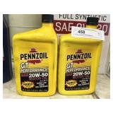 2 Qts. of Pennzoil 20W-50 Motor Oil