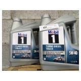 3 Gal. of Mobil One 5W-40 Diesel Oil
