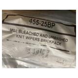 Pack of Bleached and Unwashed Knit Wipers