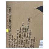 30" X 60" Poly Folding Table