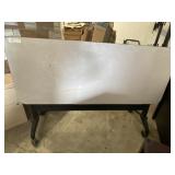 60" X 24"  Flip-Top Table on Rollers