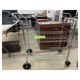 Metal Rolling File Cart