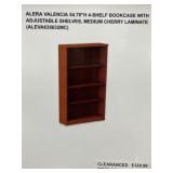 Alera 4-Shelf Bookcase with Adjustable Shelves