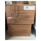 (2) Boxes of 4" X 6" Poly Bags