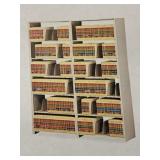 Tennsco Snap-Together Seven-Shelf Add-On Unit