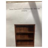 Sauder Select 44" H 3-Shelf Bookcase