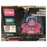 Toro 60V Battery Operated Lawn Mower