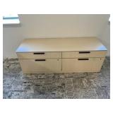 Herman Miller Lateral Filing Unit with 4 Cabinets