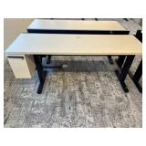 Herman Miller Height Adjustable Work Station
