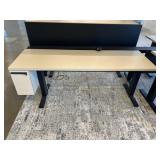 Herman Miller Height Adjustable Work Station