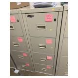 Fireproof 4 Drawer Filing Cabinet
