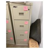 Fireproof 4 Drawer Filing Cabinet