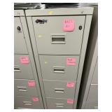 Fireproof 4 Drawer Filing Cabinet