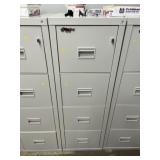 FireKing Fireproof 4 Drawer Filing Cabinet