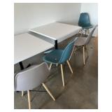 Set of 4 Poly Chairs