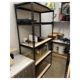 Adjustable Teardrop Shelving Unit with 5 Shelves