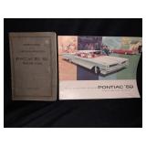 Pontiac Big Six Care Manual & 1959 Booklet