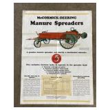 Beautiful McCormick Deering Advertising Poster