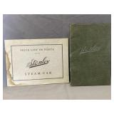 1913 Stanley Steam Car Booklet & Parts List