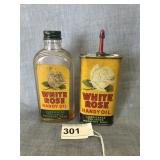 White Rose Canadian Handy Oiler & Bottle