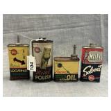 Group Different Whiz Oil Cans