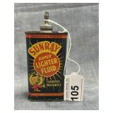 Sunray Lead Top Handy Oiler w/ Cartoon Guy