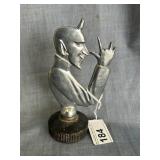 Antique Demon Thumbing His Nose Hood Ornament