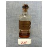 Edison Phonograph Oil Cork Top Bottle