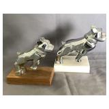 Pair Mack Truck Chrome Hood Ornaments