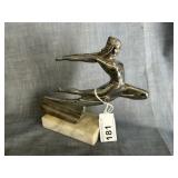 1935 Pontiac Indian Automobile Hood Ornament