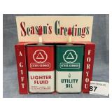 Christmas Cities Service Handy Oiler Gift Box