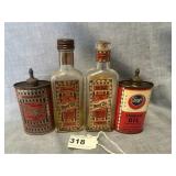 Boye Oil Bottles and Handy Oilers