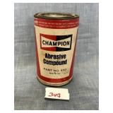 Champion Abrasive Compound Can