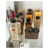 Collection Camera & Projector Oil Bottles/Can