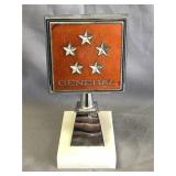 Very Large GMC 5-Star General Hood Ornament