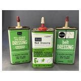 3 Sears Green Belt Dressing Handy Oilers