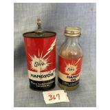 Flare Lead Top Oiler and Glass Bottle