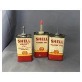 3 Shell Handy Oilers
