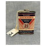 Genuine Lockheed Hydraulic Brake Fluid Can