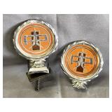 2 Dodge MoPar Hood Ornaments