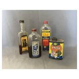 Radiant Paint Brush Cleaner Bottles & Tin