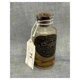 Rare Cork Top Century Ceiling Fan Oil Bottle
