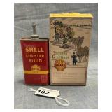 Seasons Greetings Shell Gift Box & Handy Oiler