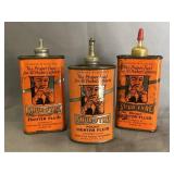 3 "Shur-Fyre" Pocket Handy Oilers