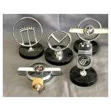 Group Vintage Mercury Automobile Hood Ornaments