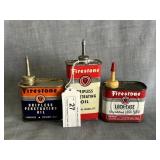 Firestone Penetrating Oil and Lock Fluid Cans