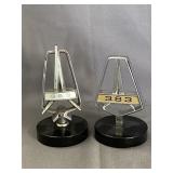 2 Plymouth "383" Fury Hood Ornaments