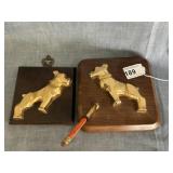 Mack Truck Wall Plaque & Desk Pen Holder